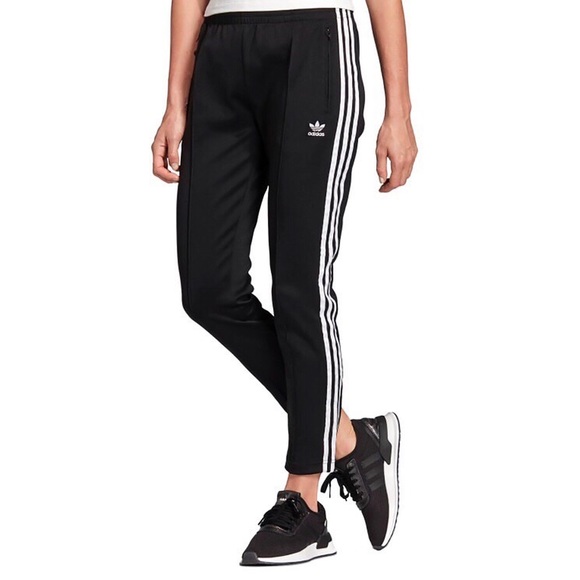 Adidas Pleated 3-Stripe Jogger Pants - Picture 2 of 4